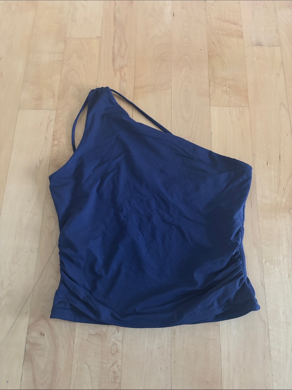 One shoulder tank top